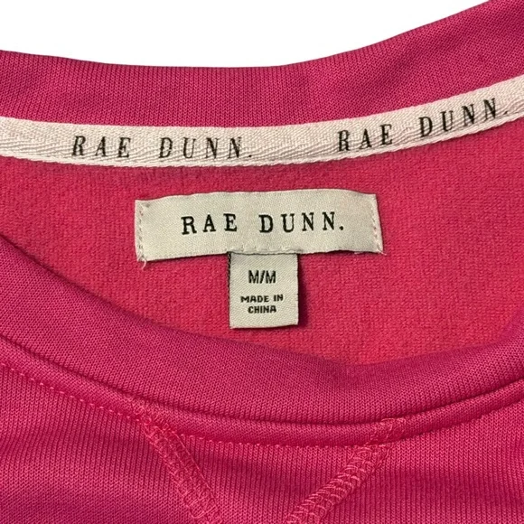 Rae Dunn “Mama Bear” pink Crewneck sweatshirt size medium - Picture 7 of 8